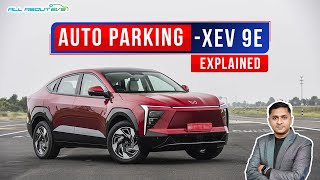 Mahindra XEV 9E Auto Parking Demo! Fast, Efficient \u0026 Smart 🔥🚀 | #mahindraelectric  #viralshorts