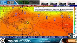 20241029 Tropical Update Watching for Possible Development in Caribbean