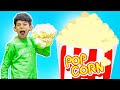 Jason and Alex learn to make the biggest popcorn in the world