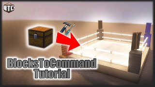 BlocksToCommand Tutorial | Import your structures and place them down 😎