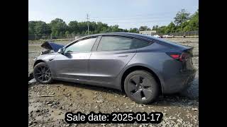 VIN: 5YJ3E1EB4PF666661 - 2023 Tesla MODEL 3