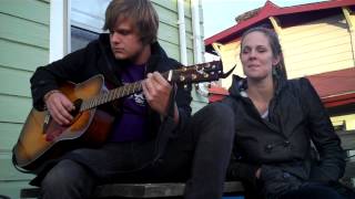 Kent & Kristin Shader singing at Bon Paul & Sharkys Hostel