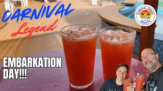 Carnival Legend | December 2024 | Embarkation Day | Sail Away