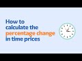 Percentage change in time prices | 2 | Superabundance