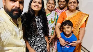 കവി ഏച്ചിനെ കാണാൻ അമ്മ വന്നപ്പോൾ..❤️@aiswaryap8225 #klbrobijurithvik#Family vlog