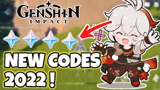 New Genshin Impact Codes || Genshin Impact Redeem Codes 2022 || Free Genshin Primogems