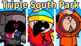 Friday Night Funkin': Triple South Park [South Park Characters Sing Triple Trouble] - FNF Mod