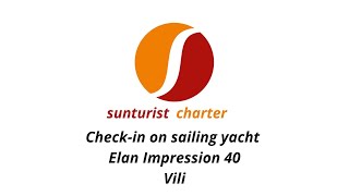 Sunturist Charter - Check-in on Elan Impression 40 Vili ( English version)