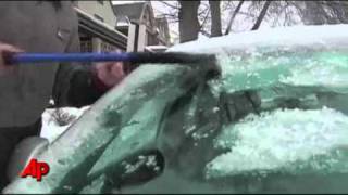 Raw Video: Ice Storm Hits Pennsylvania