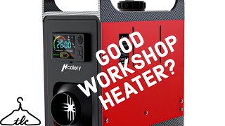 Will A Diesel Heater Heat My 9M x 4M Workshop? How Long Will One Litre Last? Vid#121