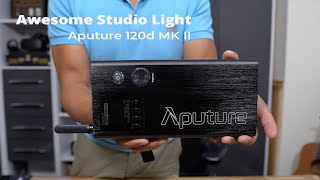 Awesome Studio Light - Aputure 120d MK II   Unboxing