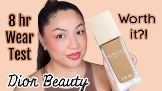 DIOR FOREVER HYDRA NUDE FOUNDATION 8 HRS WEAR TEST