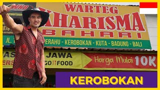 🇮🇩  Bule Pertama Kali Makan Warteg - Apakah saya suka? #jajan #bule #indonesia