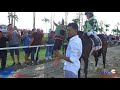 juan carlos diaz u0026 justiciero rumbo a gulfstream jockey cam