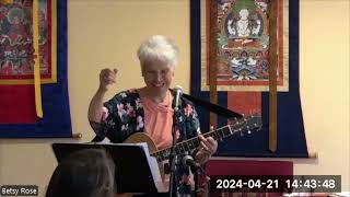 Betsy Rose in Concert- Santa Cruz Wisdom Center   4 21 24