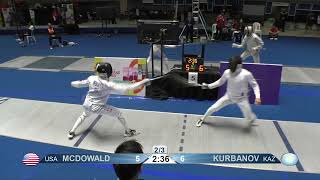 2023 113 T64 05 M E Individual Cali COL GP 5 KURBANOV KAZ vs MCDOWALD USA