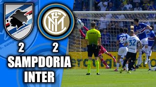Sampdoria - Inter 2-2 Highlights - Italya Serie A - 12 Settembre 2021