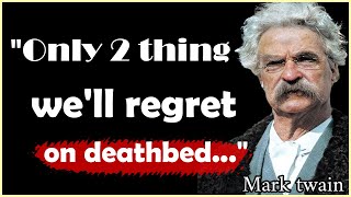 Mark Twain's Life Lessons ,I Could Never Forget.#motivation #quotes #motivationalvideo #lifequotes