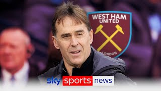 Julen Lopetegui's West Ham future once again in the balance