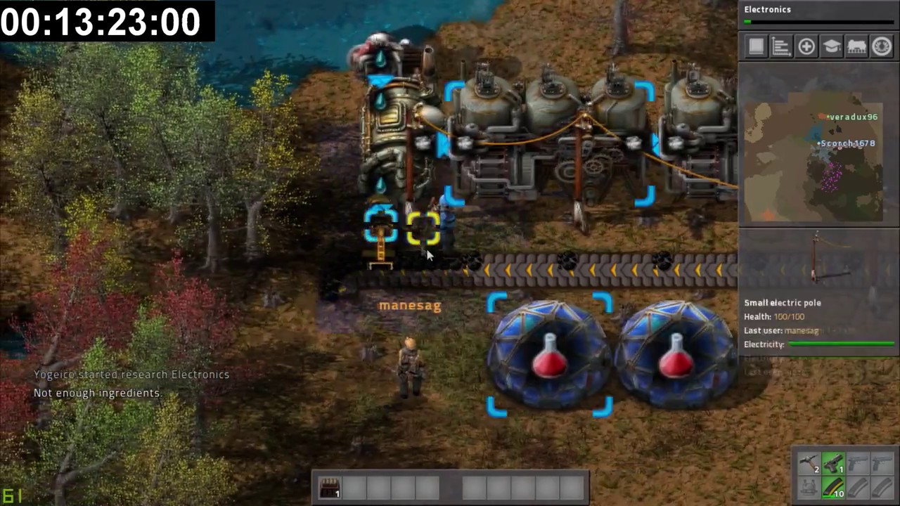 Factorio Speedrun Part 1 Youtube