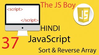 Sort and Reverse Array JavaScript Hindi / Urdu | The JS Boy #javascript #softwareengineer #nodejs