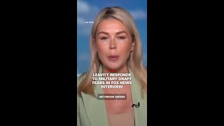 Leavitt responds to military draft fears in Fox News interview