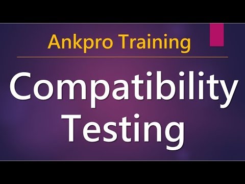 Manual testing 17 - What is Compatibility testing? What are Common Compatibility Testing Defects? Manual testing 17 - What is Compatibility testing? What are Common Compatibility Testing Defects?