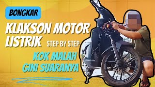 Gini Caranya Agar Klakson Motor Listrik GESITS Jadi Gahar