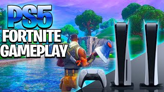 Fortnite Gameplay On The Playstation 5 Using 120 FPS  Mode (PS5 Fortnite Graphics & Gameplay)