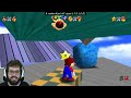 mario 64 mas a cada minuto algo aleatÓrio surge na tela