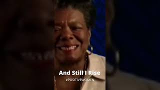 Maya Angelou And Still I Rise #shorts #mothersday