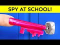MY BF IS A SPY!! ||  Secret Spy Hacks And Funny Secret Tricks By 123 GO! SERIES