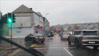 Cidade de Cork - Um dia normal de inverno Dezembro 2024 no centro da cidade