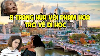 A1326 - 8 TRANG HỨA VỚI PHẠM HOA TRỞ VỀ TORONTO ĐI HỌC