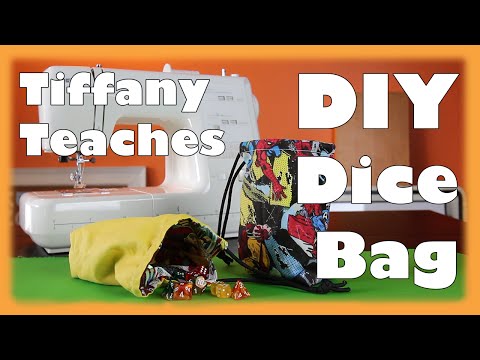 Tiffany Teaches: DIY Dice Bag Tutorial Tiffany Teaches: DIY Dice Bag Tutorial