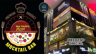 5 HOT CHILLI'S PIZZA AND MOCKTAIL BAR - Mota Varachha - Unlimited Food - Surat Street Food - 1441​