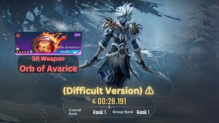 Baruka (0:28.191) | SR | Orb of Avarice | Battlefield of Time Season 7 #2 | Solo Leveling: Arise