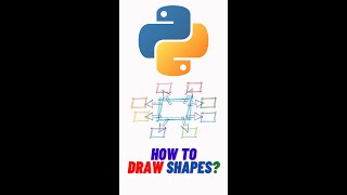 How To Draw Ellipse Rectangle Line? - Python #shorts