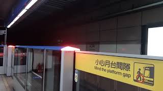 台北捷運c321型改裝車進出昆陽站