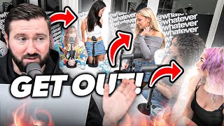 Brian KICKS OUT 3 ENTITLED ØnlyFans Girls