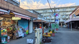 [Nostalgic scene] Kirigaoka Shopping area | Akabane Tokyo【4K】