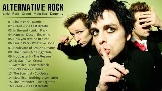 Best Alternative Rock Songs of 90s 2000s 🤘 LinKin Park, Evanescence, Metallica, Green Day