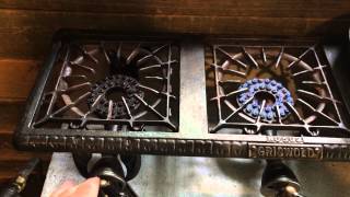 Griswold 3 Burner Cast Iron Camp Stove