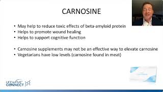 Discussing Y Age Carnosine with David Schmidt Product LifeWave Connect