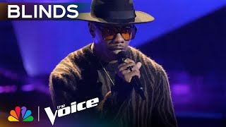 All Four Coaches Instantly Turn for Mac Royals on John Mayer's Gravity | The Voice Blind Auditions