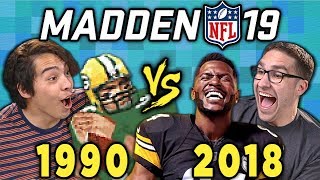 MADDEN NFL - Old VS. New (Madden '19 vs Madden 1990) (React)