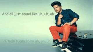 Bruno Mars   When I Was Your Man Letra En Español e Ingles