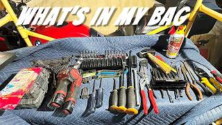 Whats Inside My Bag | Junkyard Tool Bag Tour 🔨🧰🔧