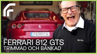 Ferrari 812 GTS gallskriker i bänken!