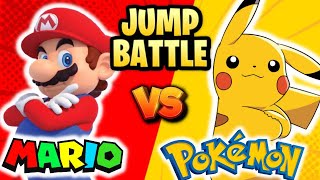 Pokemon vs Mario Jump Battle | Brain Break | Just Dance | Mario Run